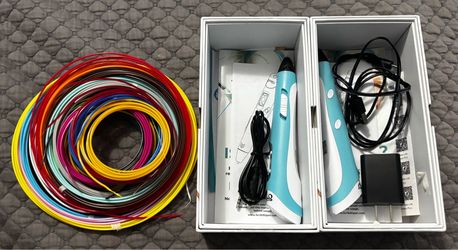 SCRIB3D P1 3D Printing Pens Lightly Used Excellent Condition with Acces. Manual