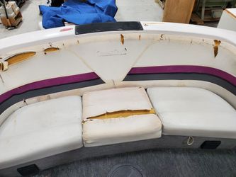 This is how your boat looked and this is how it looks now