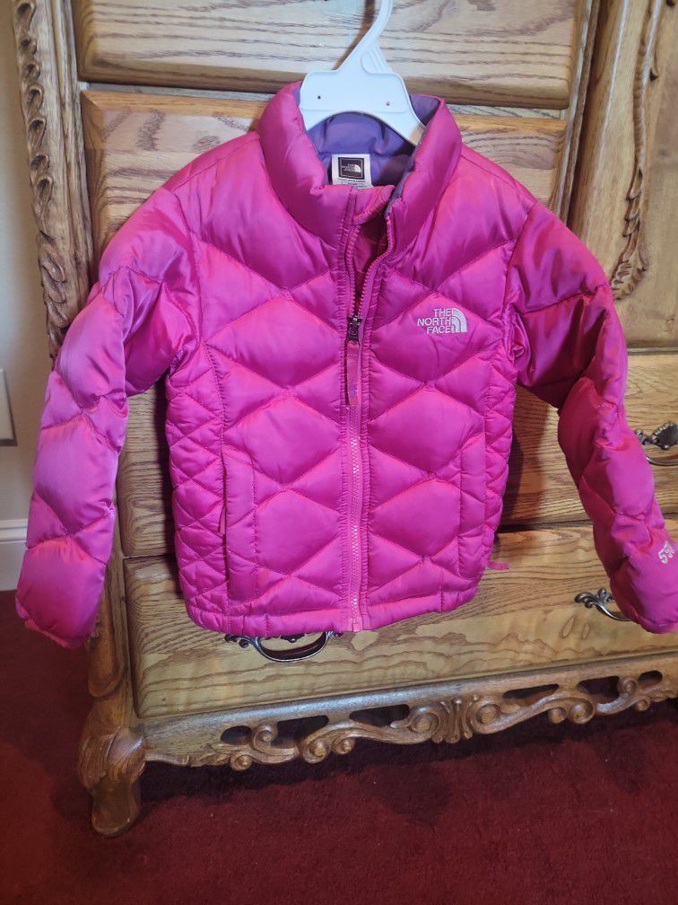 North Face Girls Size 4T Pink Jacket