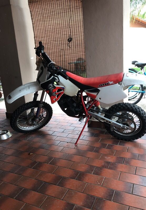 Atk 2 stroke 50cc dirt bike