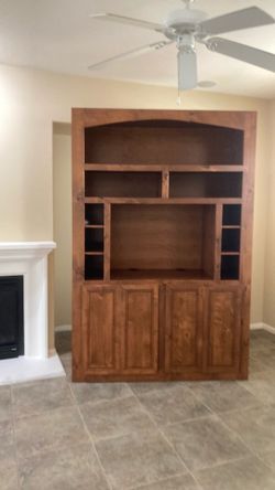 Custom built cabinet