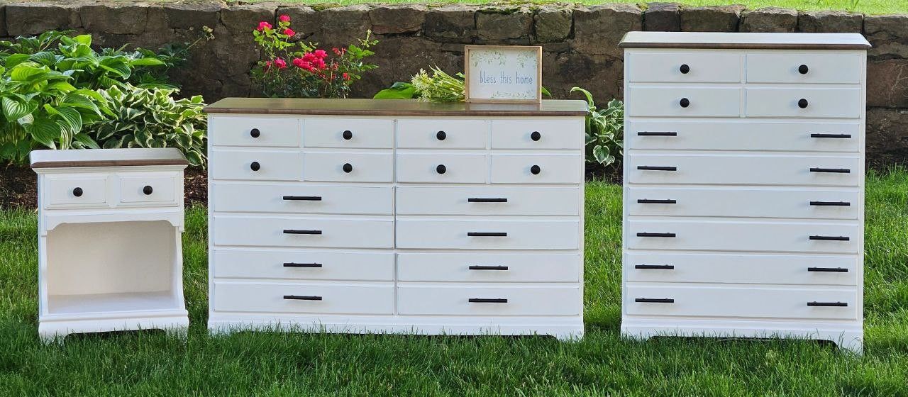 Bedroom Set, Dresser, Chest Of Drawers, Nightstand