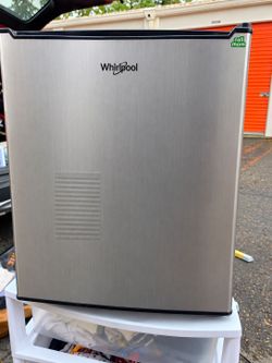 Whirlpool Stainless Steel Mini Fridge