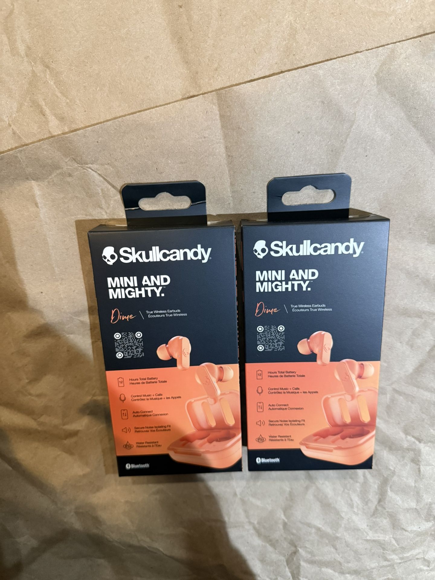 Skull Candy Dime Bluetooth Headphones 