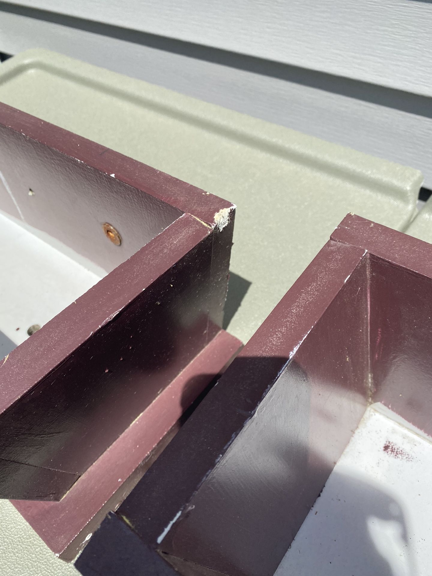 Set Of Two Window Flower Boxes