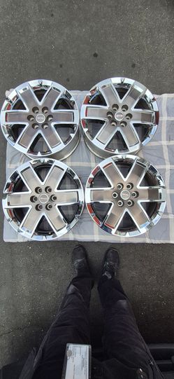 OEM GMC 20” Wheels – 20x7.5 ET50 – Set of 4 – Read Description