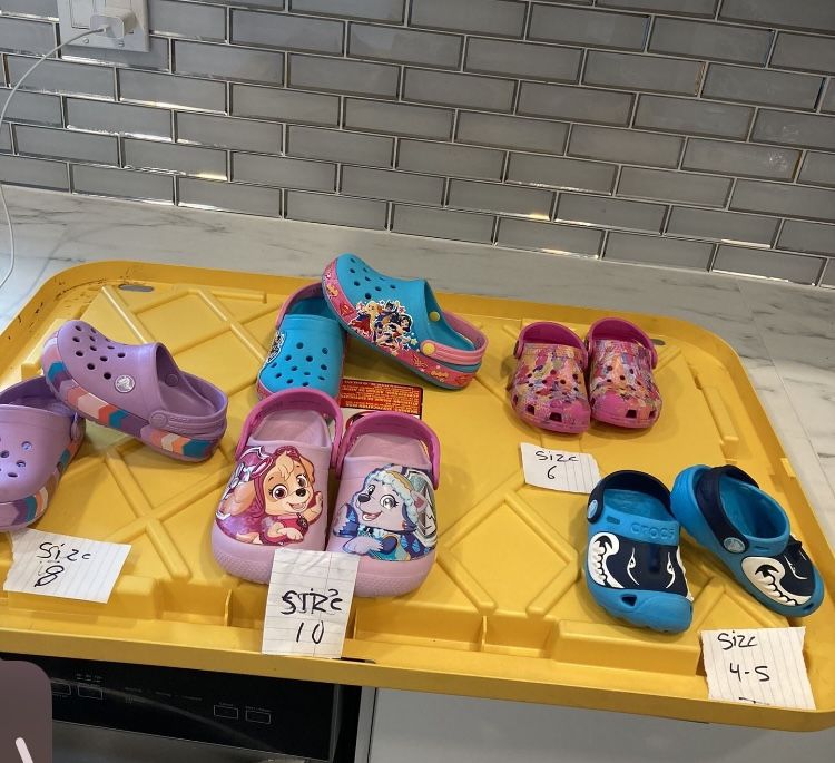 Crocs For Kids Different Sizes $25 Each Pair Or Best Offer