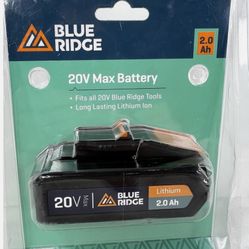 Blue Ridge Tools 20V Max Battery Lithium Ion 2.0 Ah