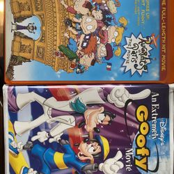 Rugrats In Paris Movie An Extremely Goofy Movie Vhs