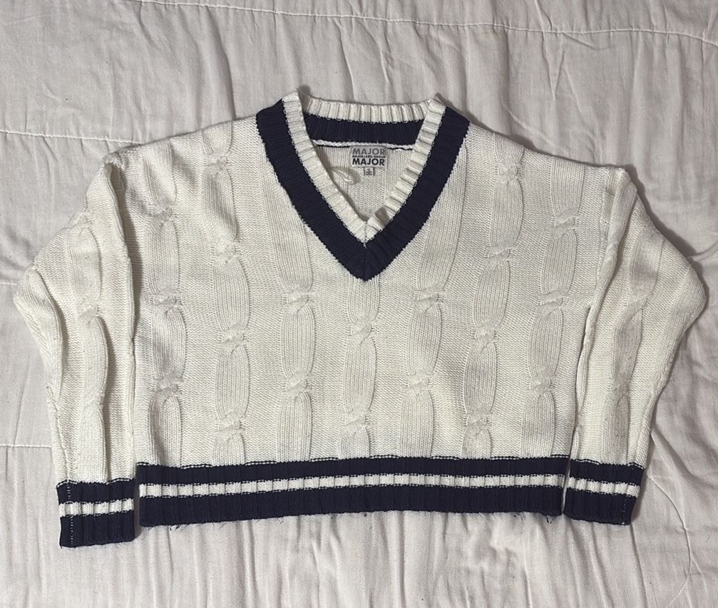 V-Neck Long Sleeve Sweater