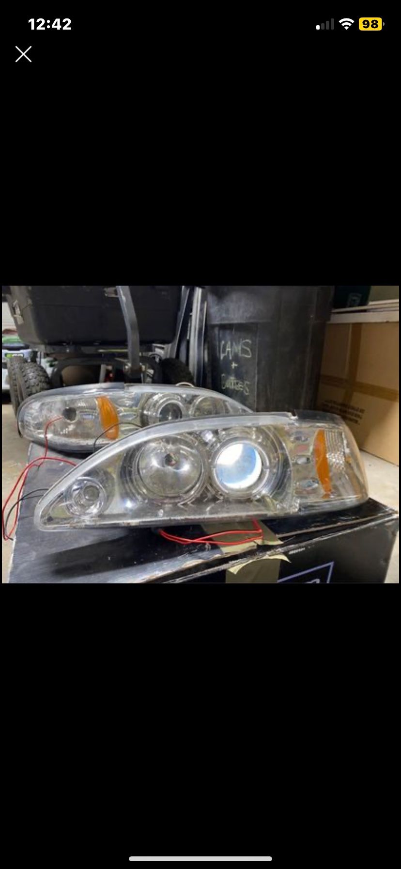 Mustang headlights