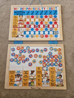 Magnetic Responsibility Chart - Chore Chart