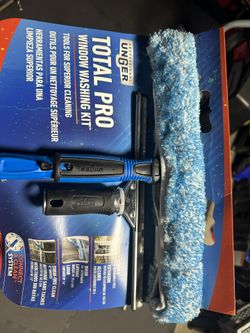 Total Pro Kit with 14 in. Scrubber, 12 in. Squeegee and 6 ft. Telescoping Connect and Clean Pole