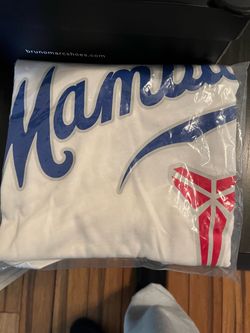 Mamba Graphic T-Shirt White Blue Red