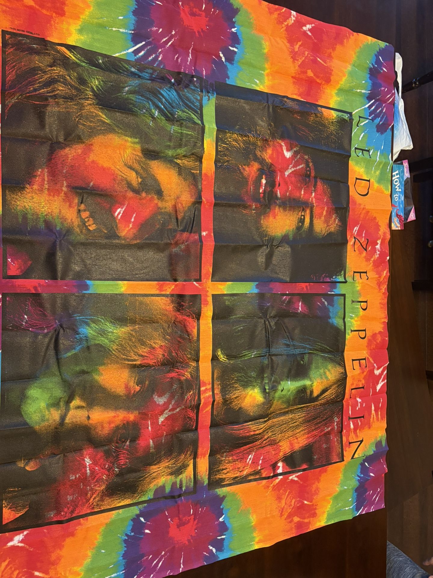 Led Zeppelin Fabric Wall Hanging