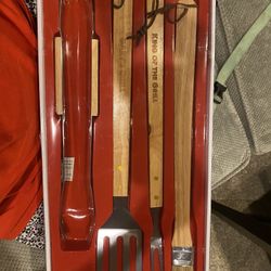 Personalized BBQ Tools Set-Gary -BRAND NEW