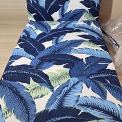 Outdoor Chaise Lounge Cushions X2