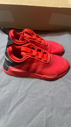 Adidas NMD V3 Originals Vivid Red Running Shoes Sneakers  Size 6 1/2