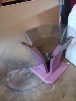 Glass table