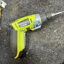 Ryobi  Cordless Pistol grip Screw Gun