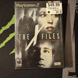 The X Files PlayStation 2