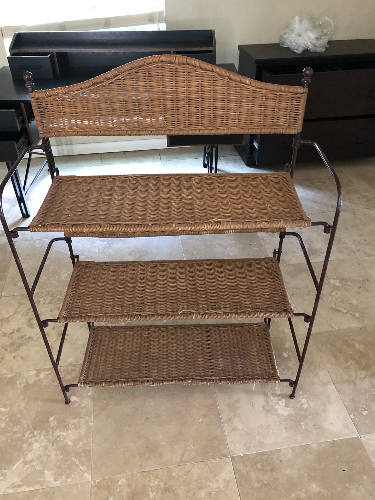 Collapsible, bakers rack