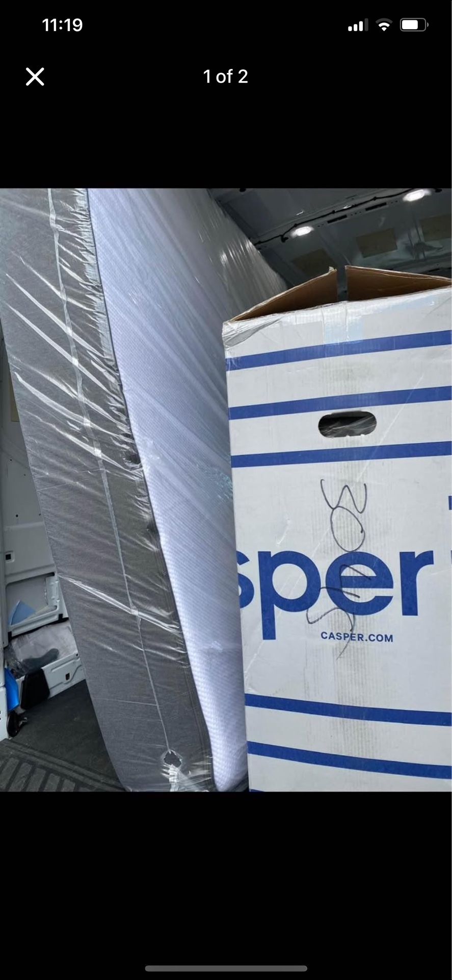 Brand New Queen Size 12” Casper Select Memory Foam Cooling Mattress!