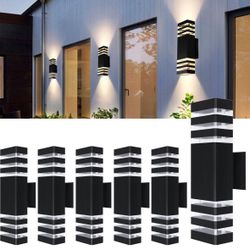Outdoor Wall Lights (pack of 6) 