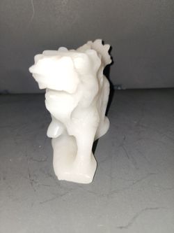 VINTAGE WHITE JADE STYLE DRAGON