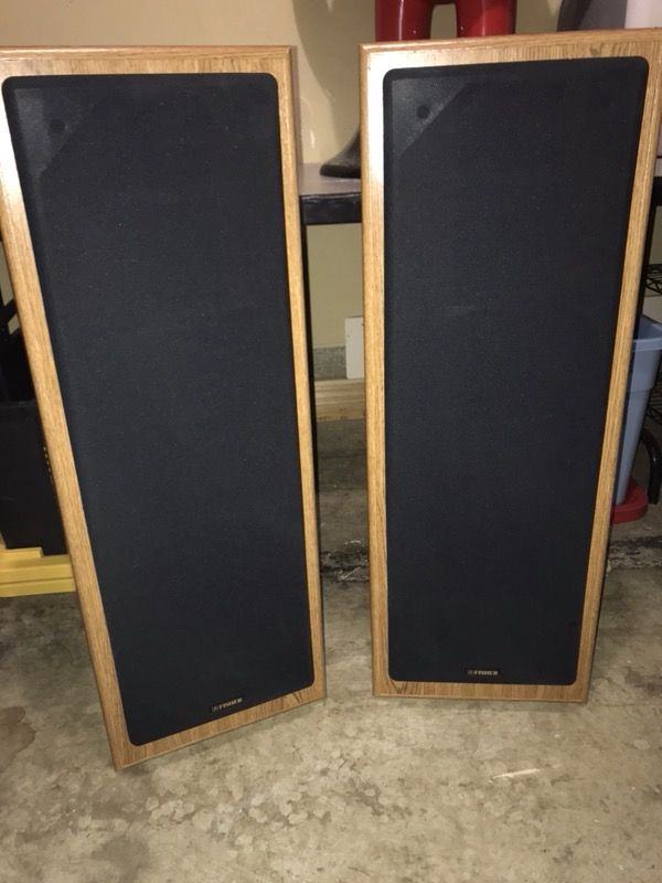Vintage Fisher 3ft tower speakers for Sale in Aloha, OR - OfferUp