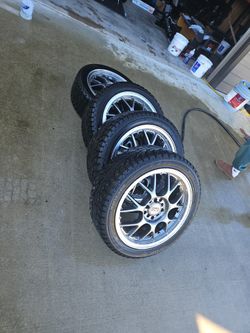 Wheels And Studded Snow Tires