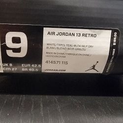 Jordan 13 For Sale Size 9