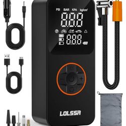 LOLSSA Tire Inflator 20000mAh 150 PSI Compressor