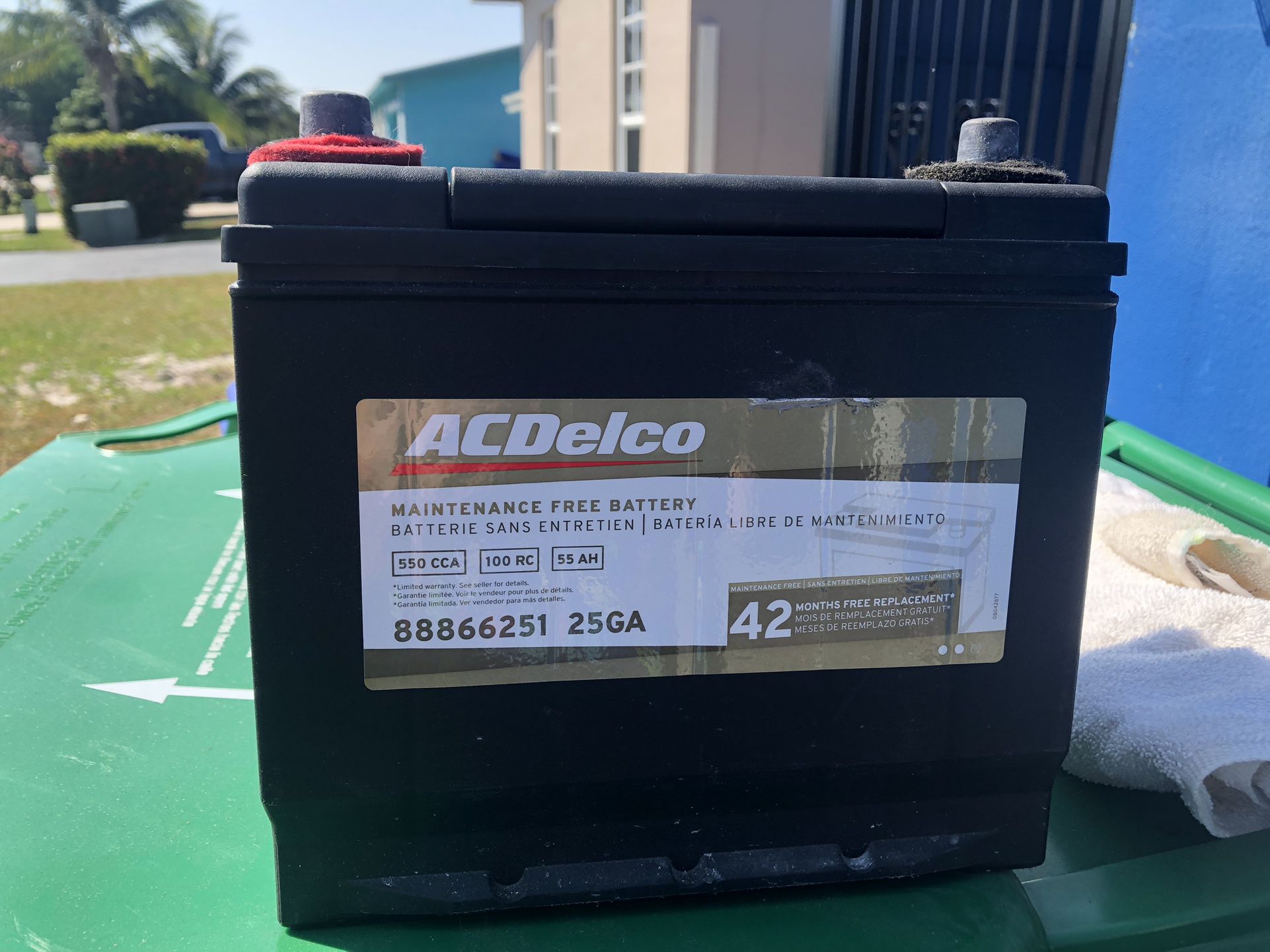 Car Battery AC Delco