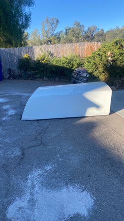 Camper shell off Toyota pick up