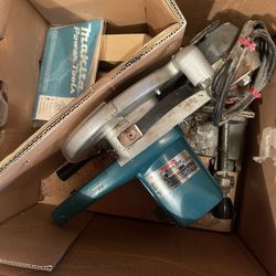 NEW Makita 10” Miter Saw With Tools, Owners Mannual, and Box