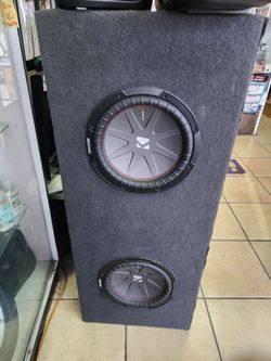 Kicker 12" speakers