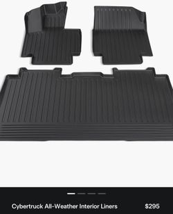 Cybertruck All-Weather Interior Liners