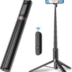 Selfie Stick Tripod,Smartphone Tripod Stand All-in-1 