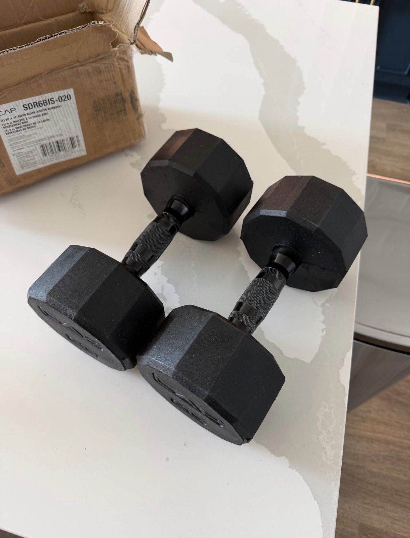Brand new 20 LB Dumbbell Set