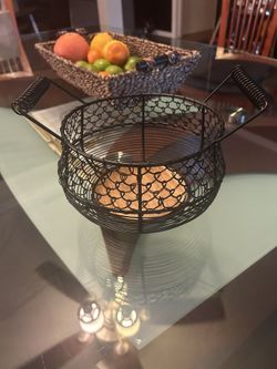 Metal basket