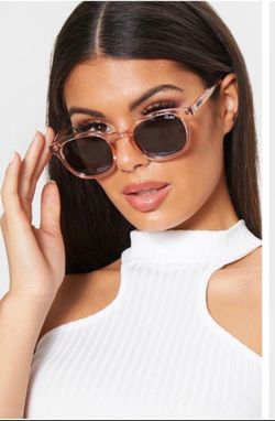 QUAY AUSTRALIA Peach Walk On Sunglasses