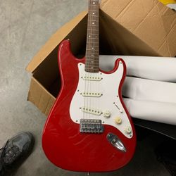 Used Squier Strat electric guitar