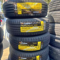 185/60R15 Set Of 4 Headway New Tires 