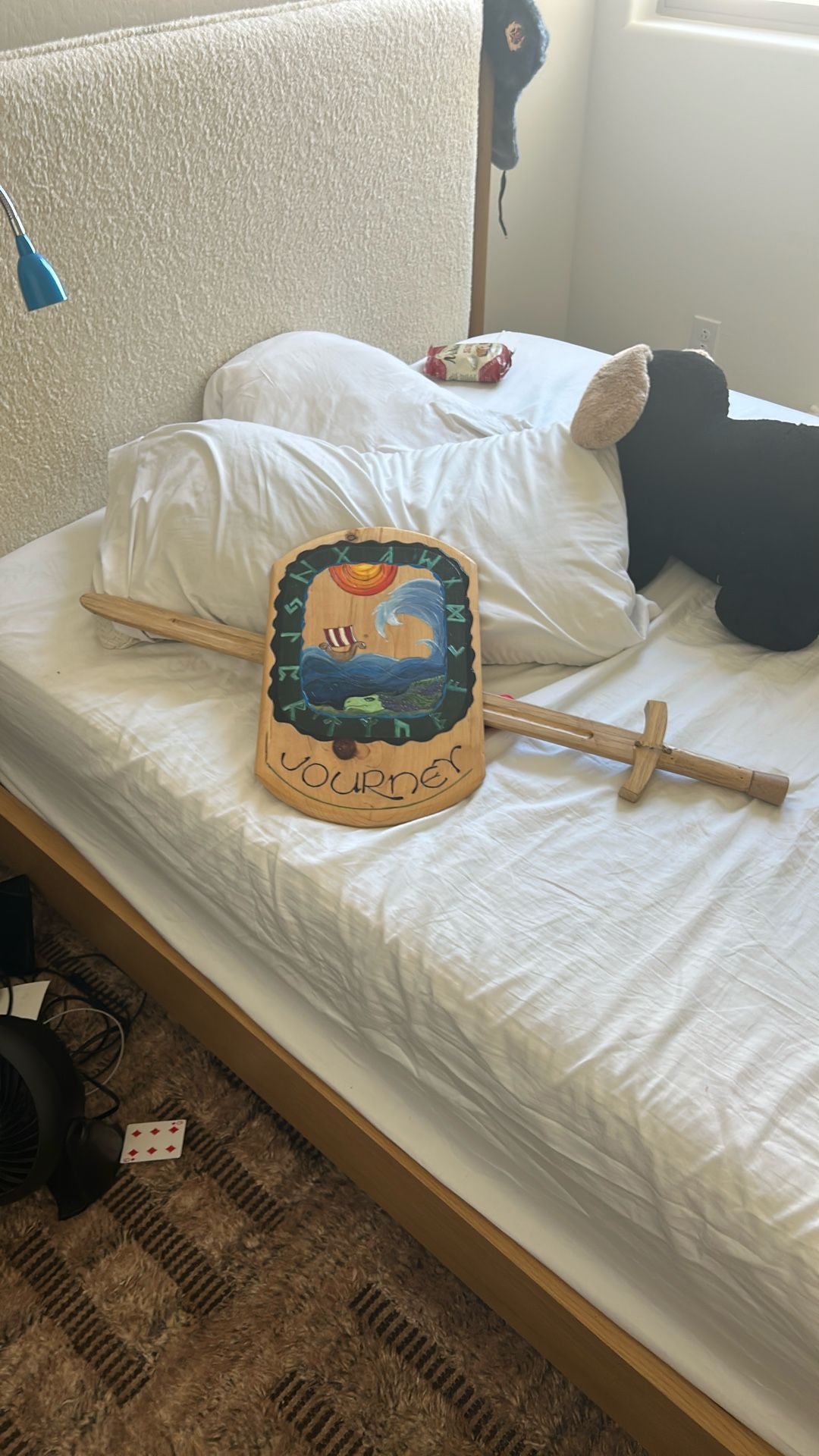 Wooden Sword And Shield Set