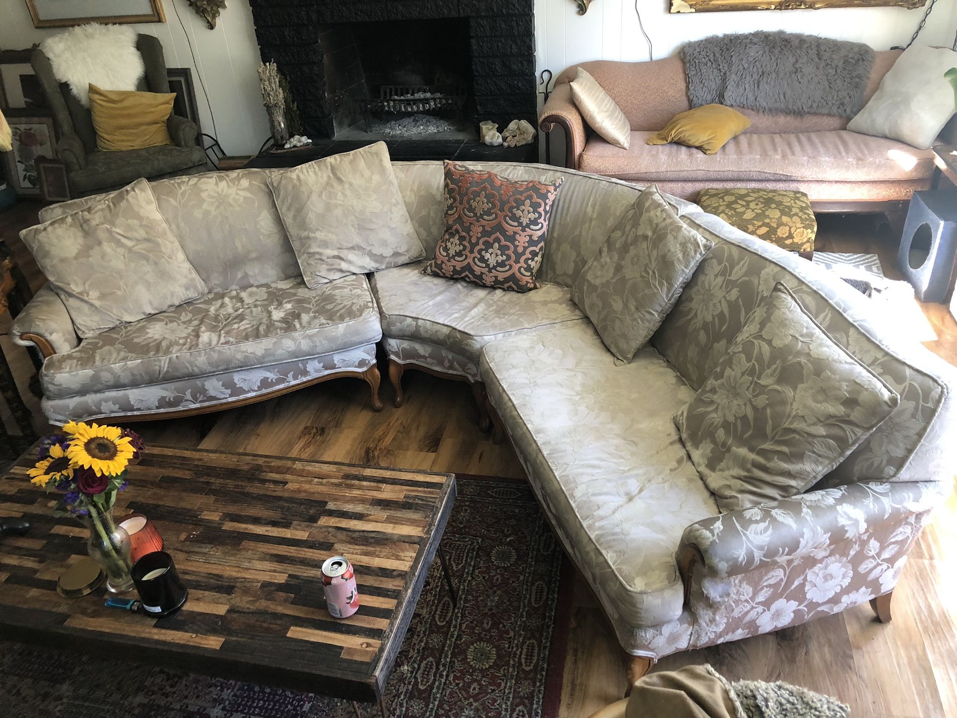 Antique Sectional Couch