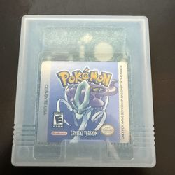 Pokemn Crystal Game Pick Up In Gilbert Copy++