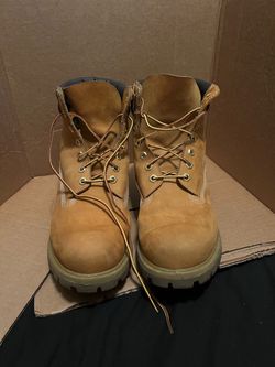 Timberland Wheat Nubuck Lace-Up Boots