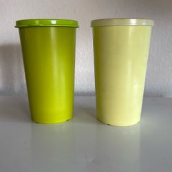 2 Tupperware Cups  (330ml)