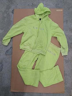 Bebe Green Sweater and Sweatpants